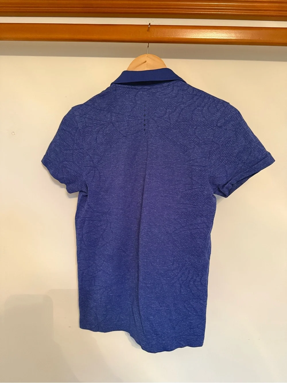 Adidas Blue Climalite Polo Shirt